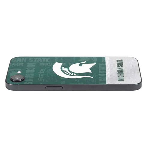 Michigan State University Jersey Split iPhone 16e Skin